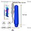 Vibrador luminous con 10 modos de vibracion